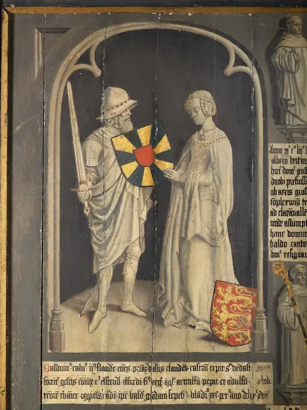 The Ælfthryth, Countess of Flanders card