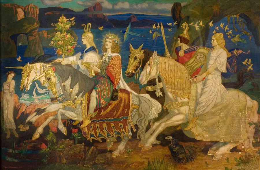 La carte Mythologie celtique irlandaise