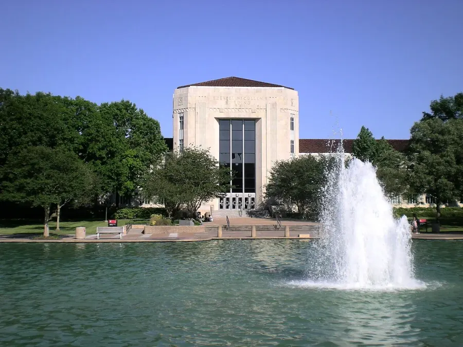 La carte Université de Houston