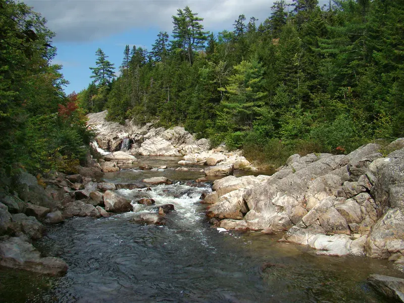 La carte Parc national de Fundy