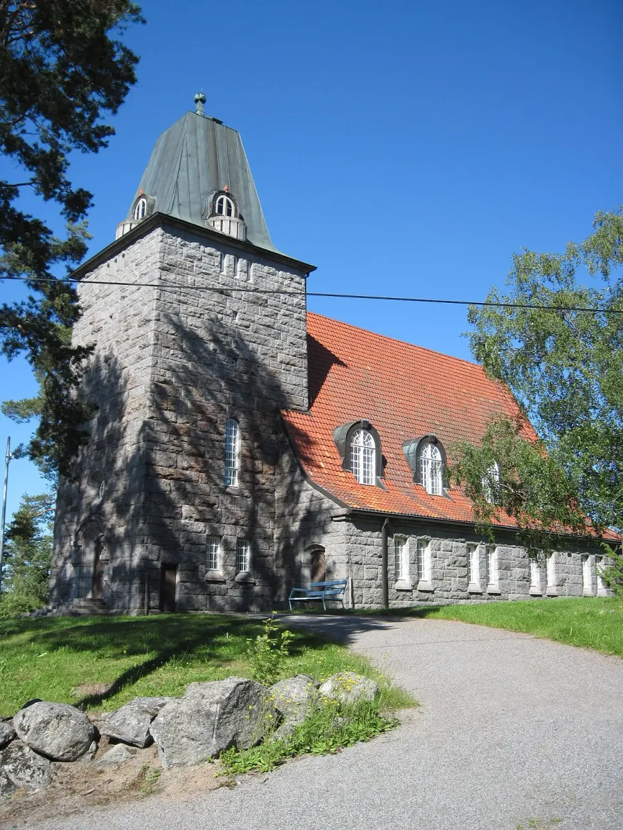 La carte Église de Karkku