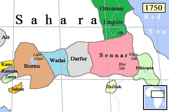 The Funj Sultanate card