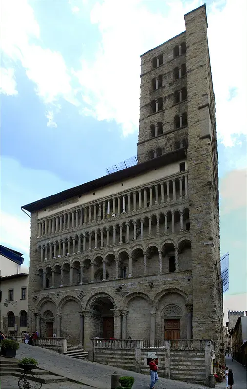 La carte Église Santa Maria della Pieve
