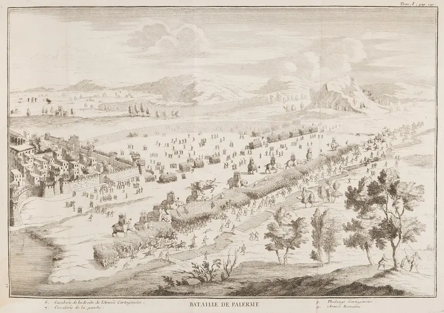 The Battle of Panormus card