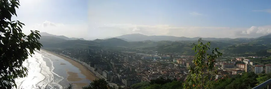 La carte Zarautz