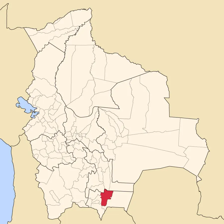 La carte Province de Burnet O'Connor