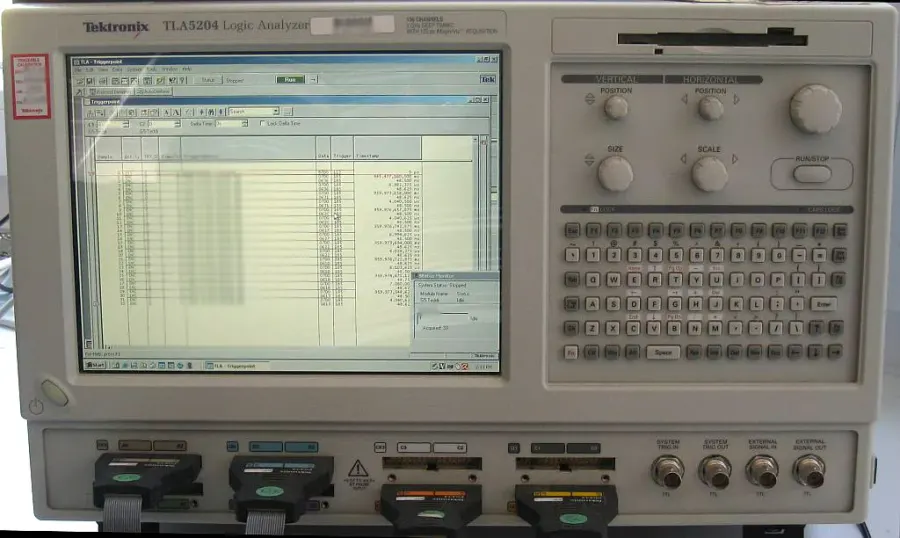 The Logic analyzer card