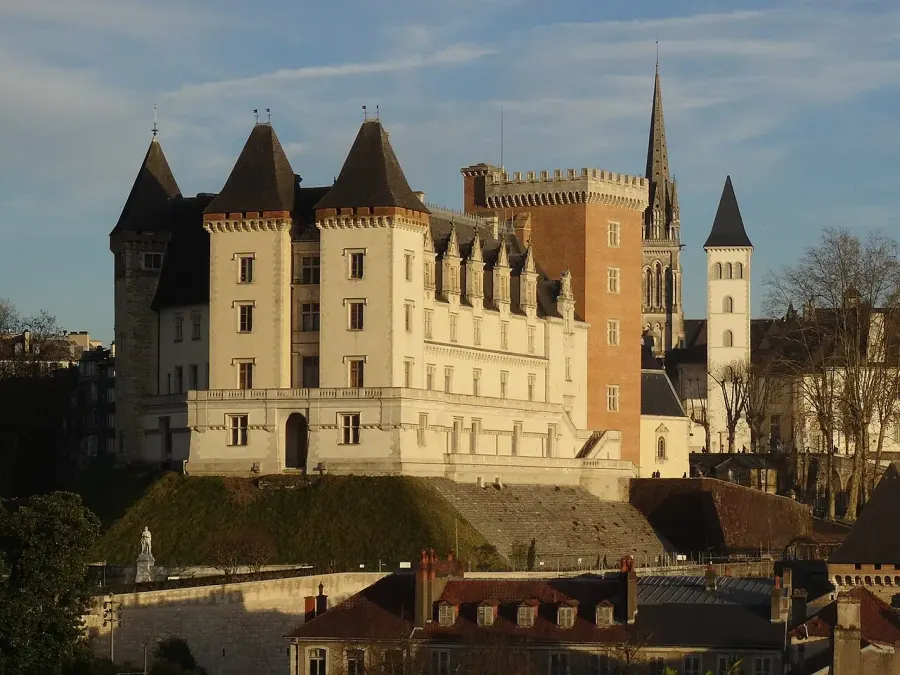 La carte Château de Pau