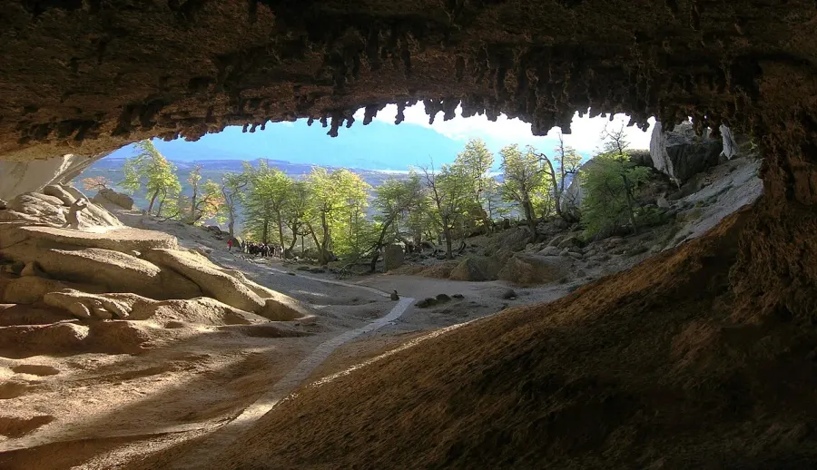 La carte Monument naturel Cueva del Milodón