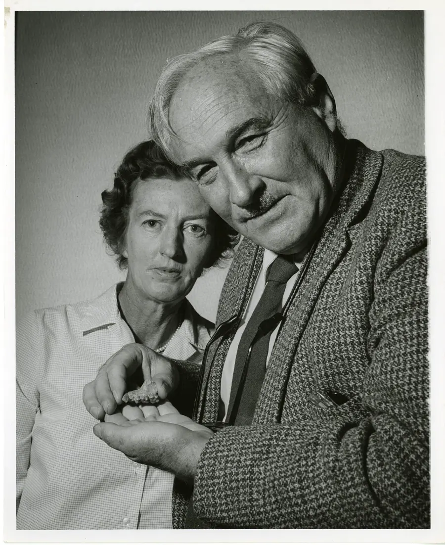 The Louis Leakey card