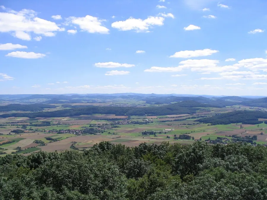 La carte Rhön