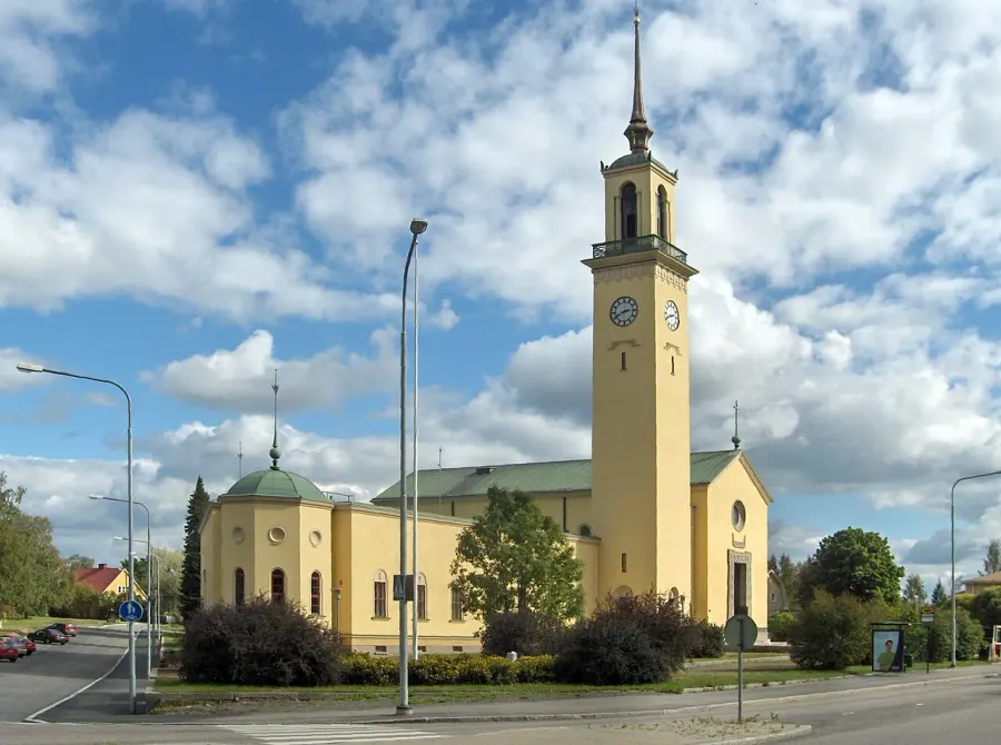 La carte Église de Viinikka