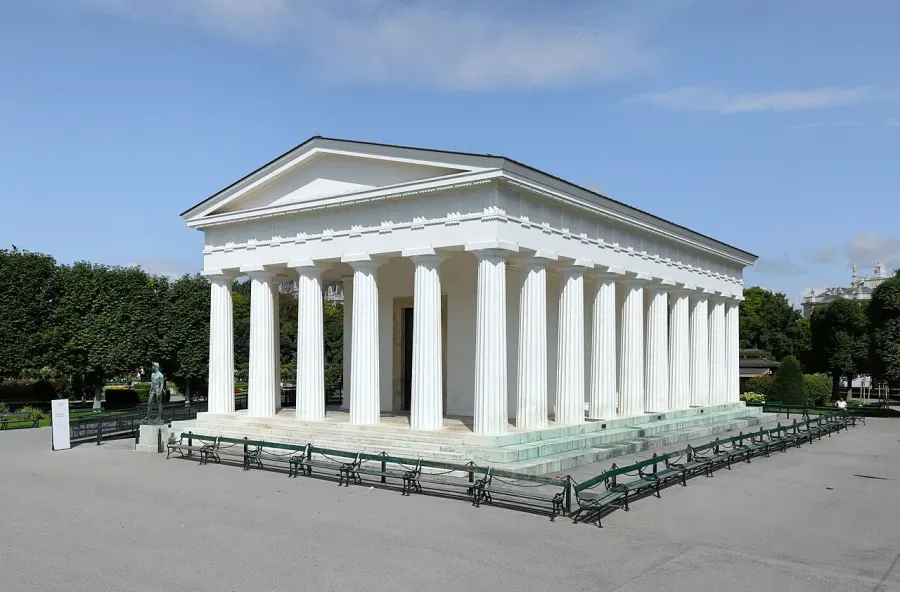 La carte Temple de Thésée