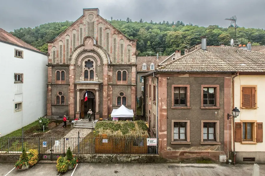 The Synagogue de Thann card