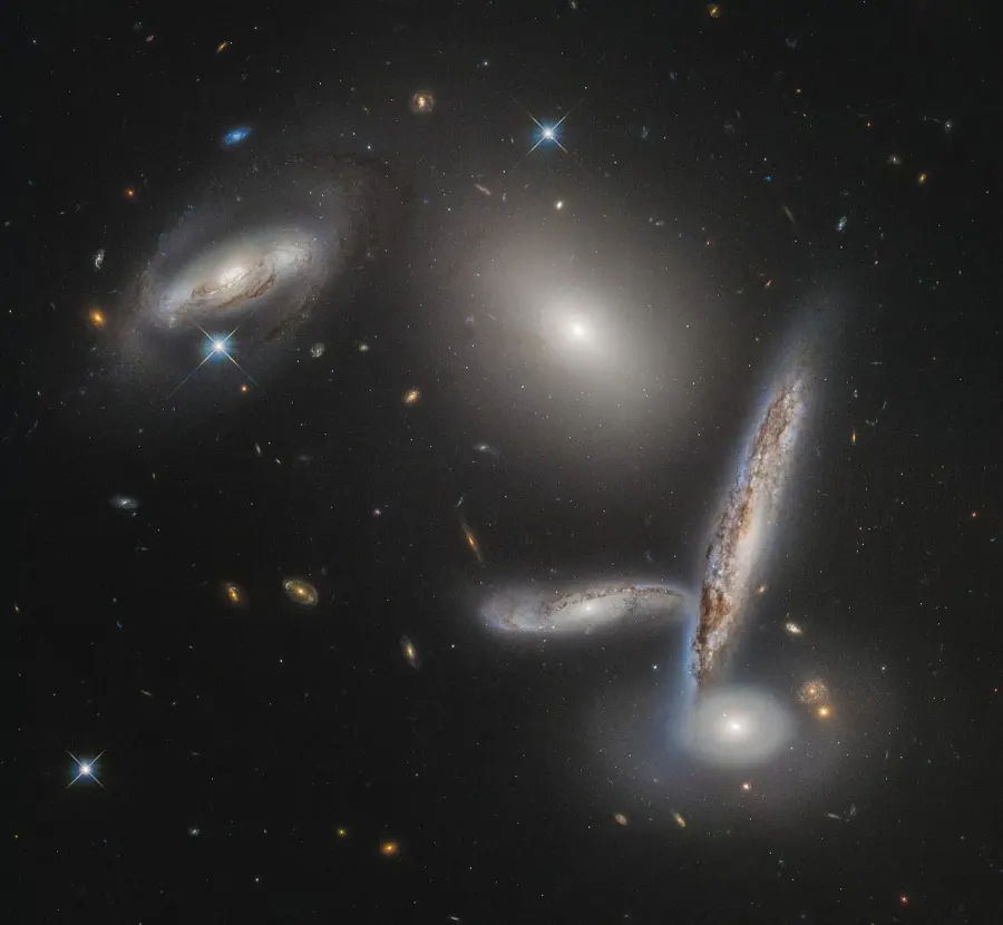 La carte Groupe de galaxies