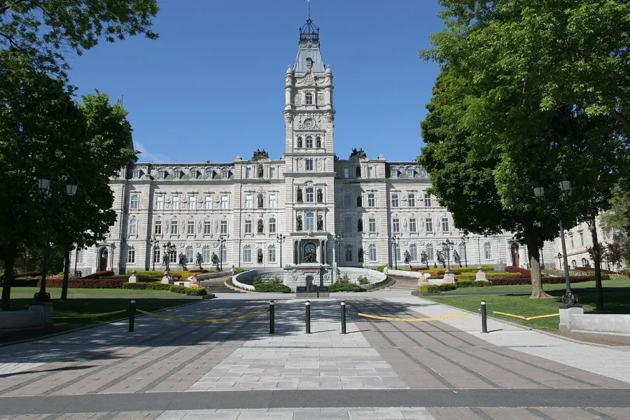 The National Assembly of Quebec card