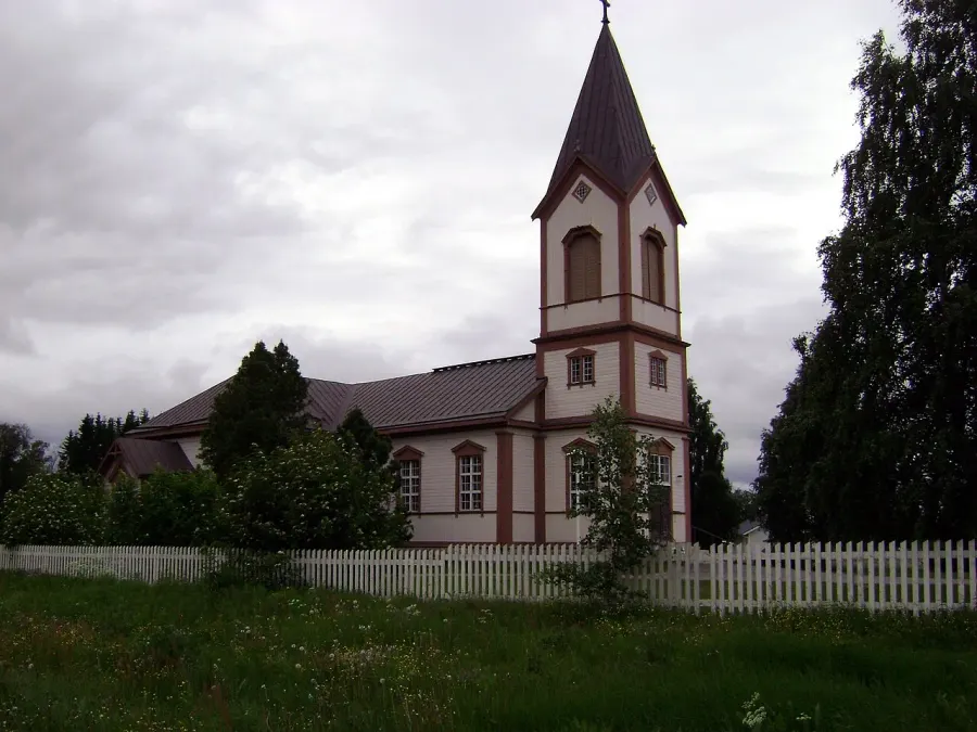 La carte Église de Kittilä