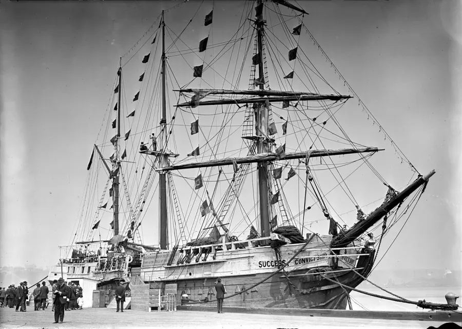 The Prison ship card