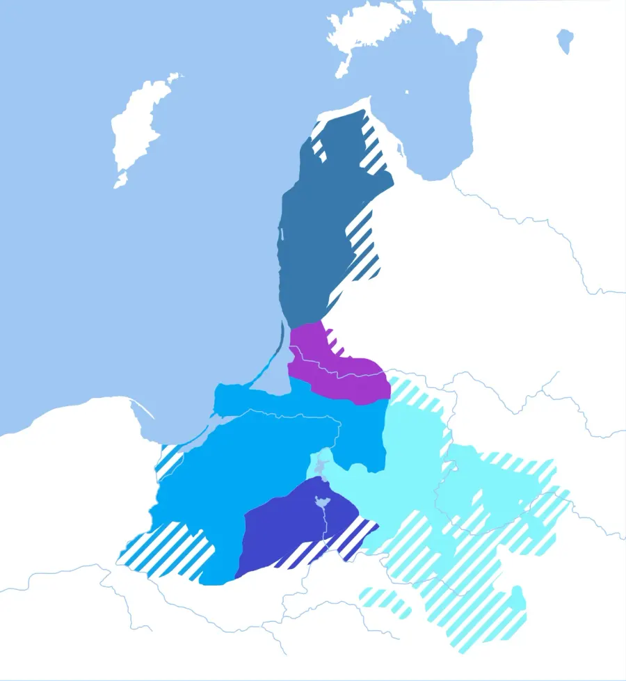 The West Baltic languages card