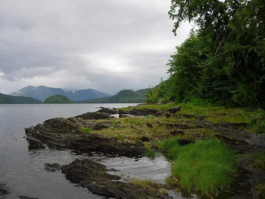 La carte Forêt nationale de Tongass