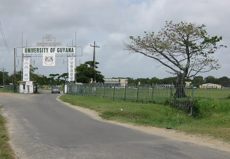 The University of Guyana card