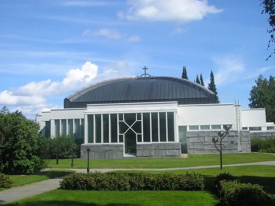La carte Église de Lieksa