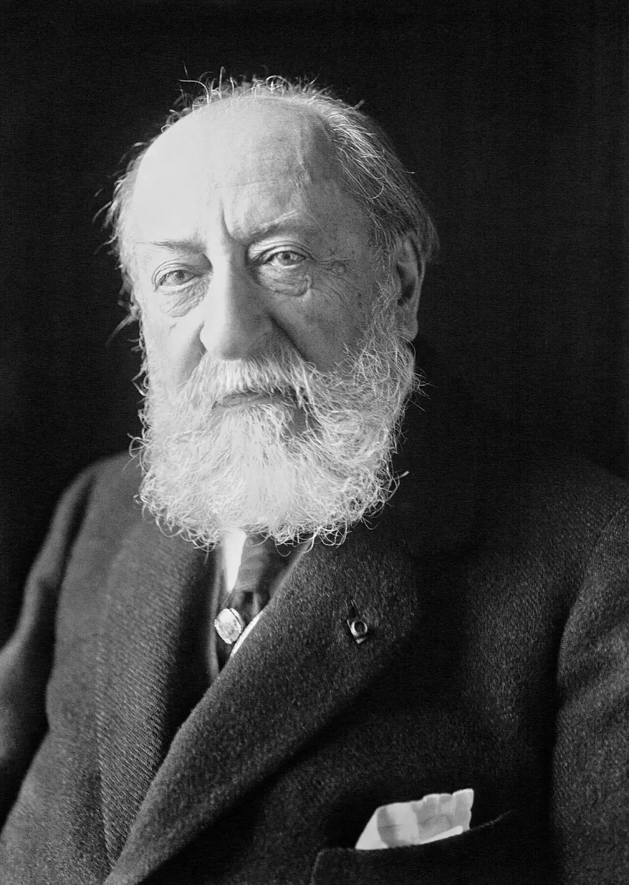 La carte Camille Saint-Saëns
