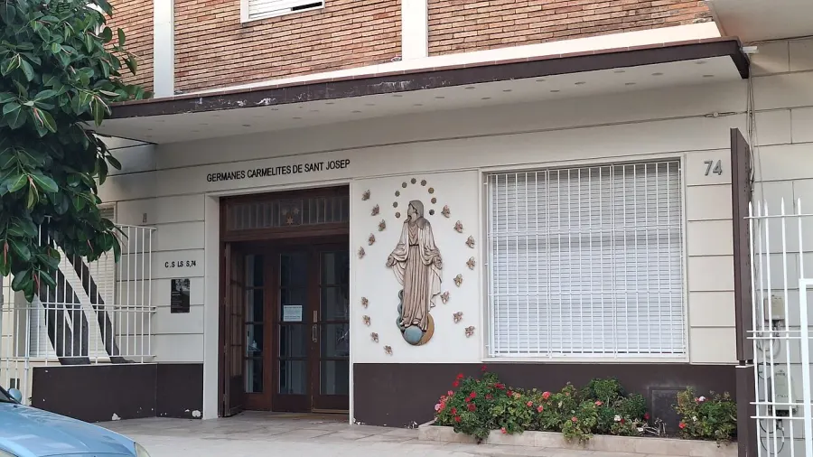 La carte Carmélites de saint Joseph