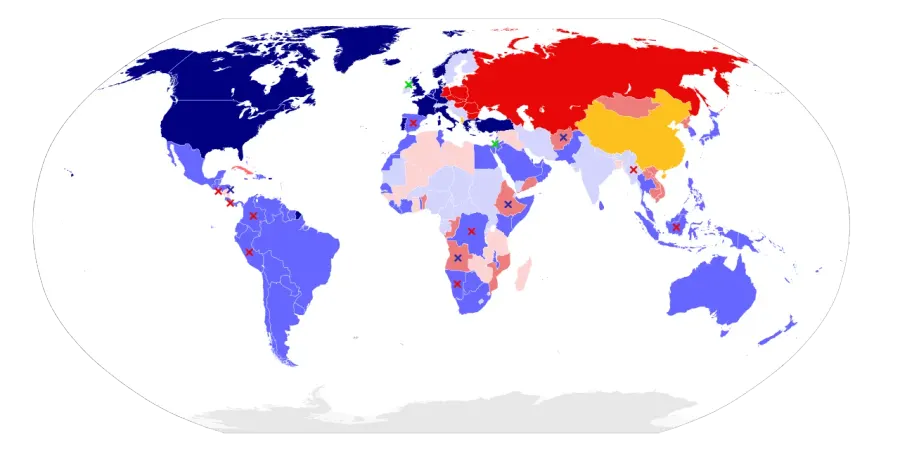 The Western Bloc card
