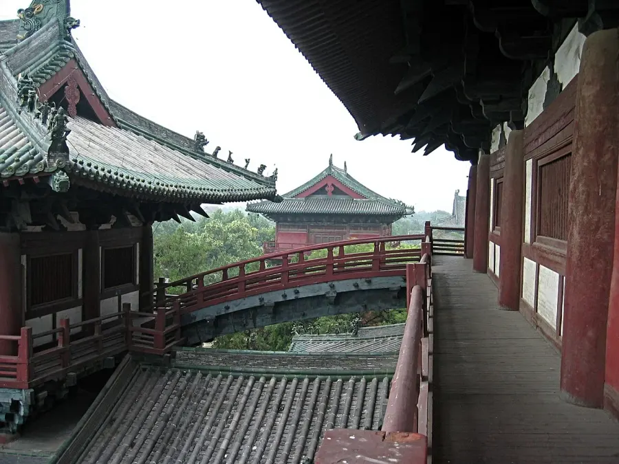 The Longxing Temple card