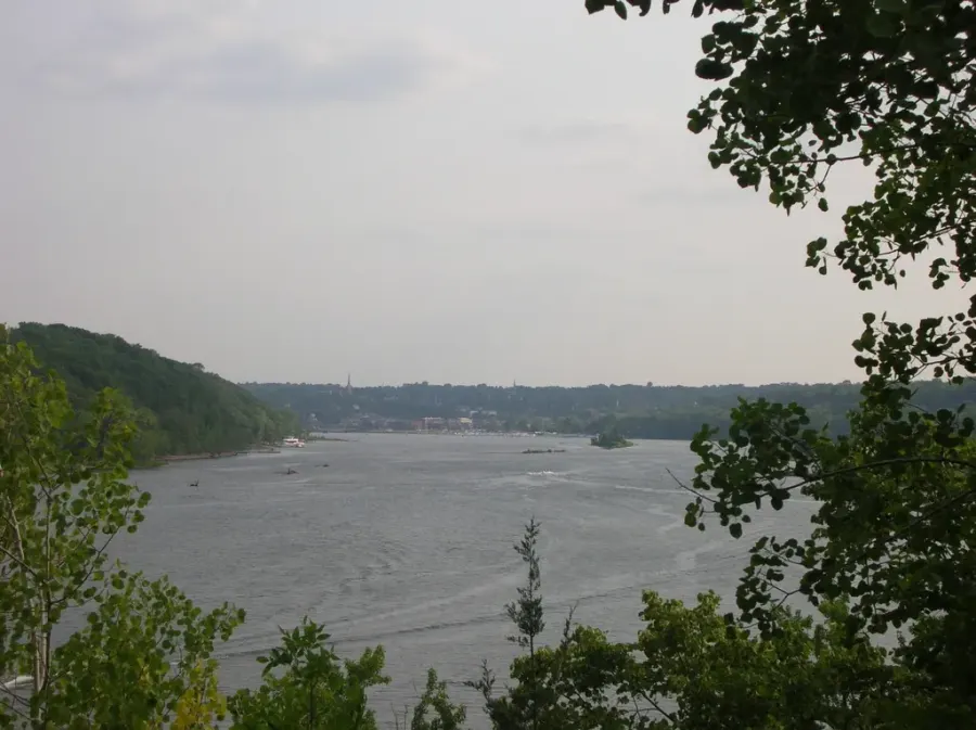 La carte Rivière Sainte-Croix