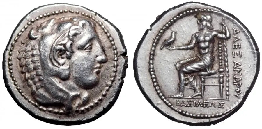 The Ancient drachma card
