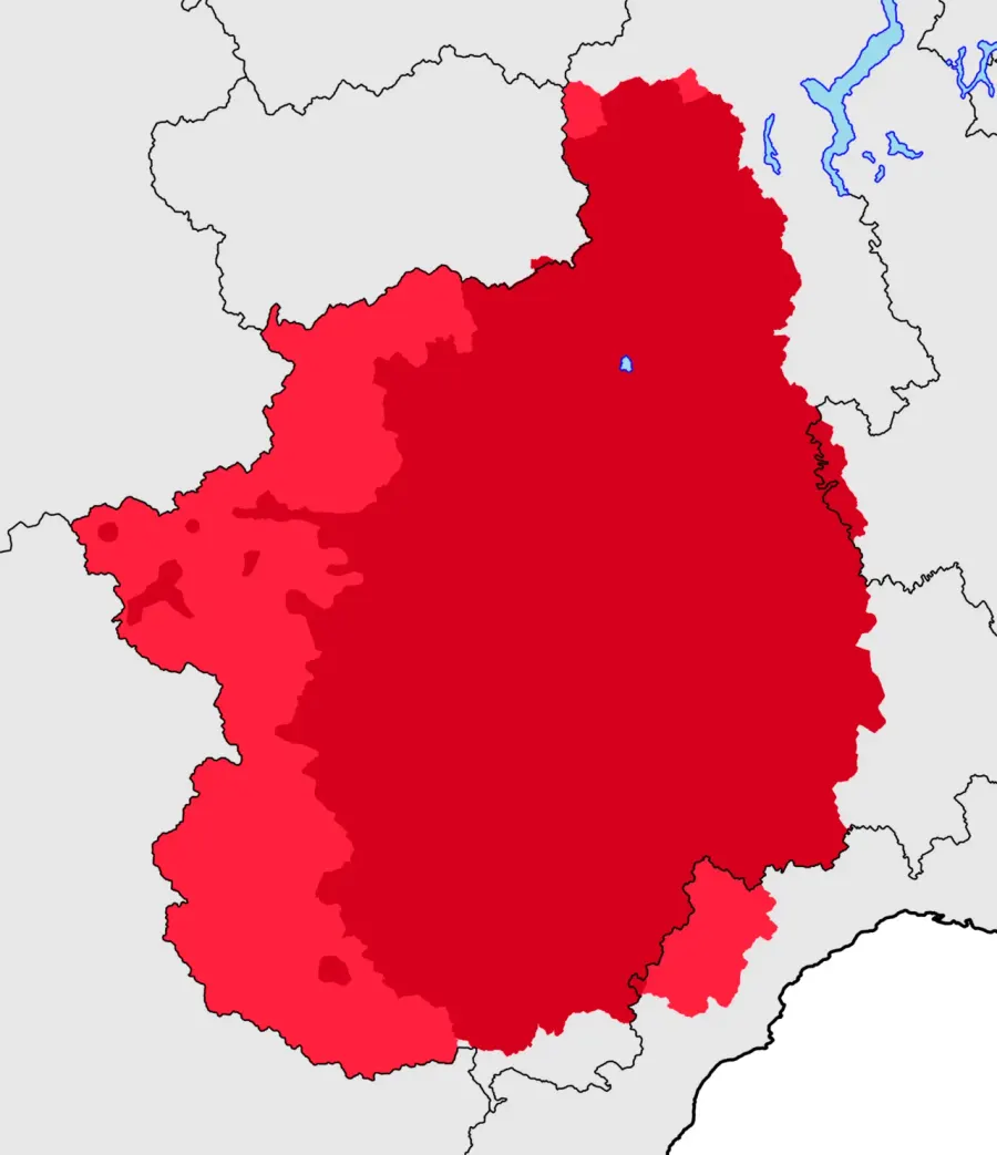 La carte Piémontais