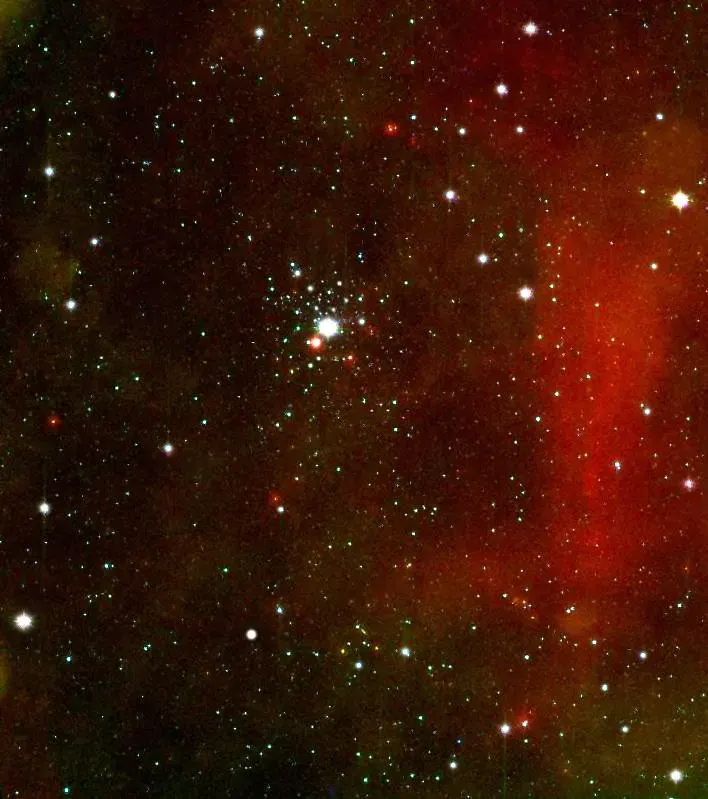 La carte NGC 2362