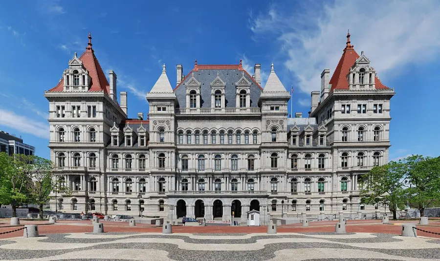 The New York State Capitol card