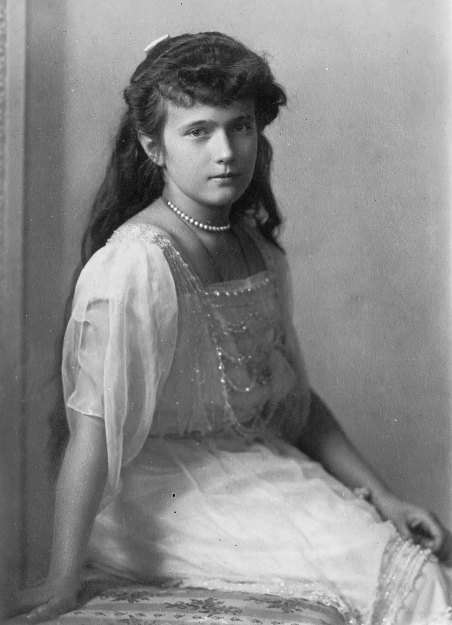 La carte Anastasia Nikolaïevna de Russie