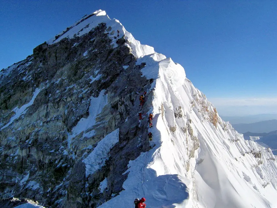 The Hillary Step card