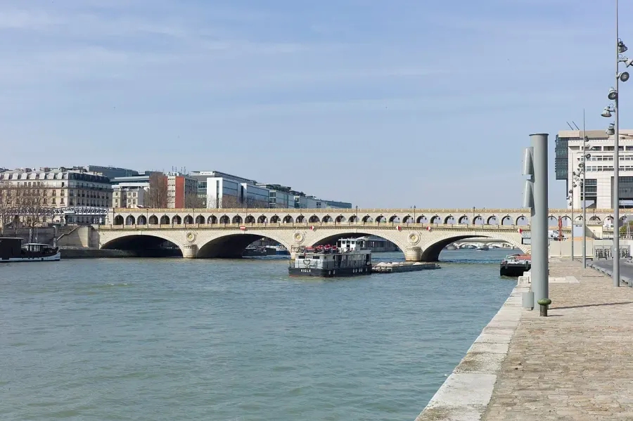 La carte Pont de Bercy