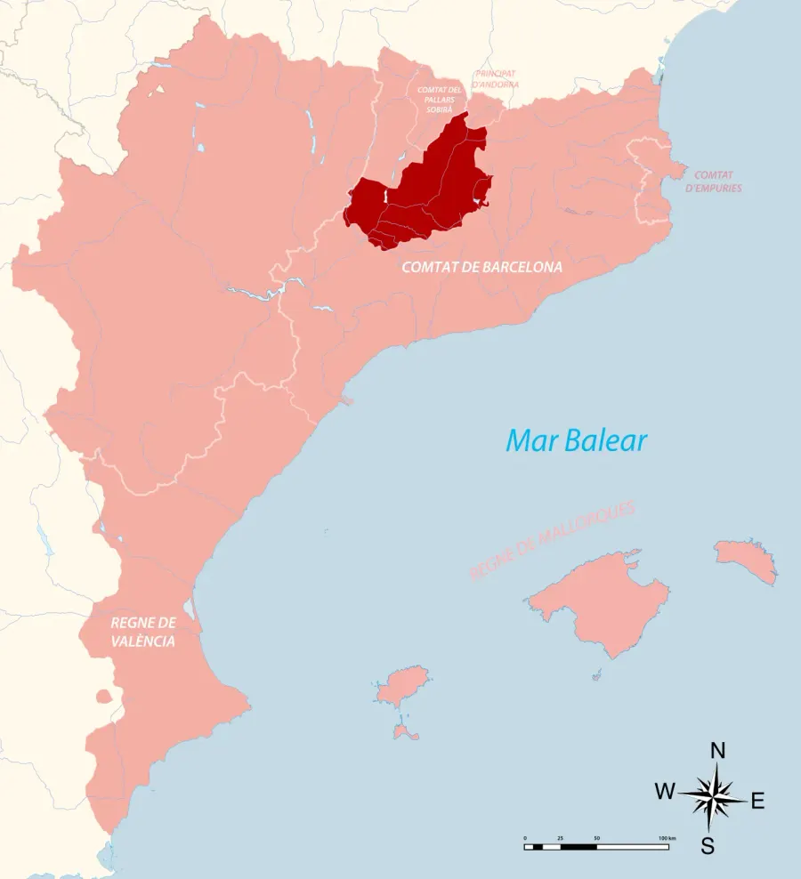 The County of Urgell card
