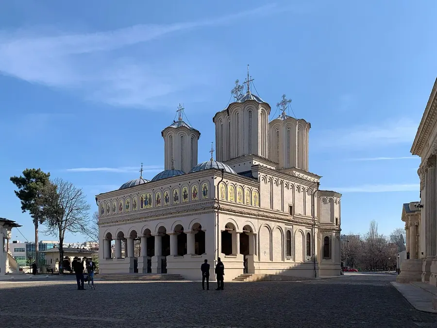 La carte Cathédrale patriarcale de Bucarest