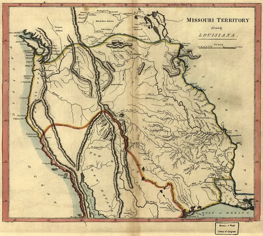 The Missouri Territory card