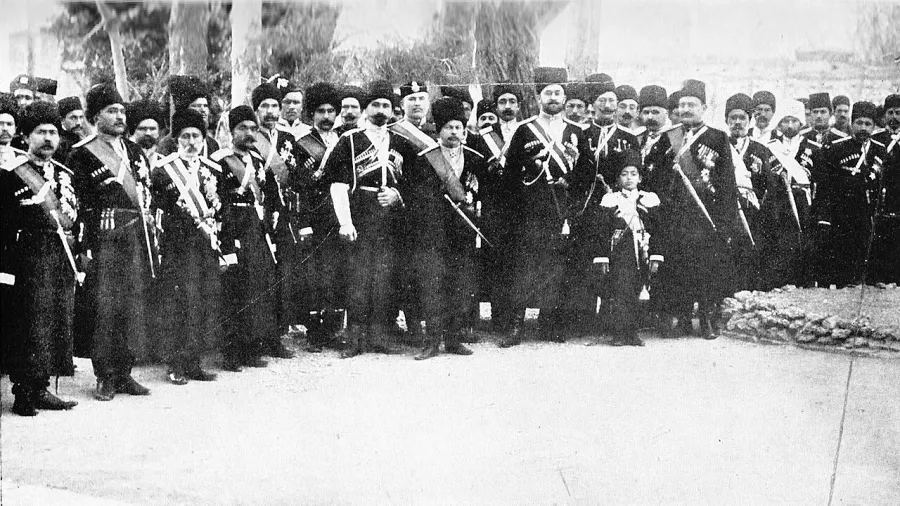 La carte Brigade cosaque persane