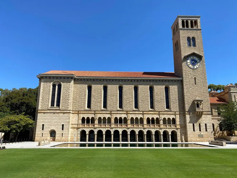 La carte Université d'Australie-Occidentale