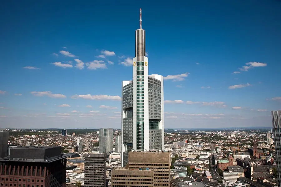 La carte Commerzbank Tower