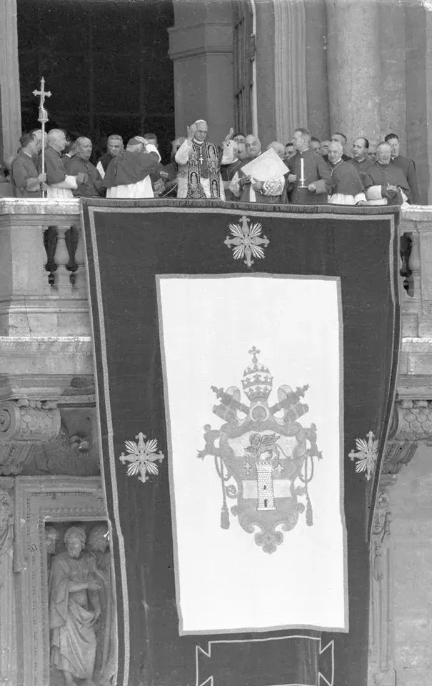 The 1963 conclave card