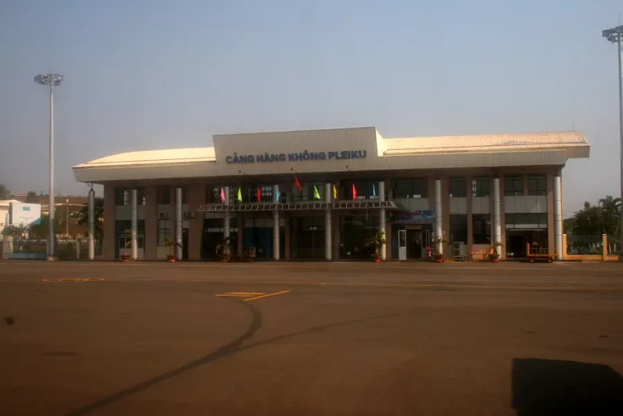 The Pleiku Airport card