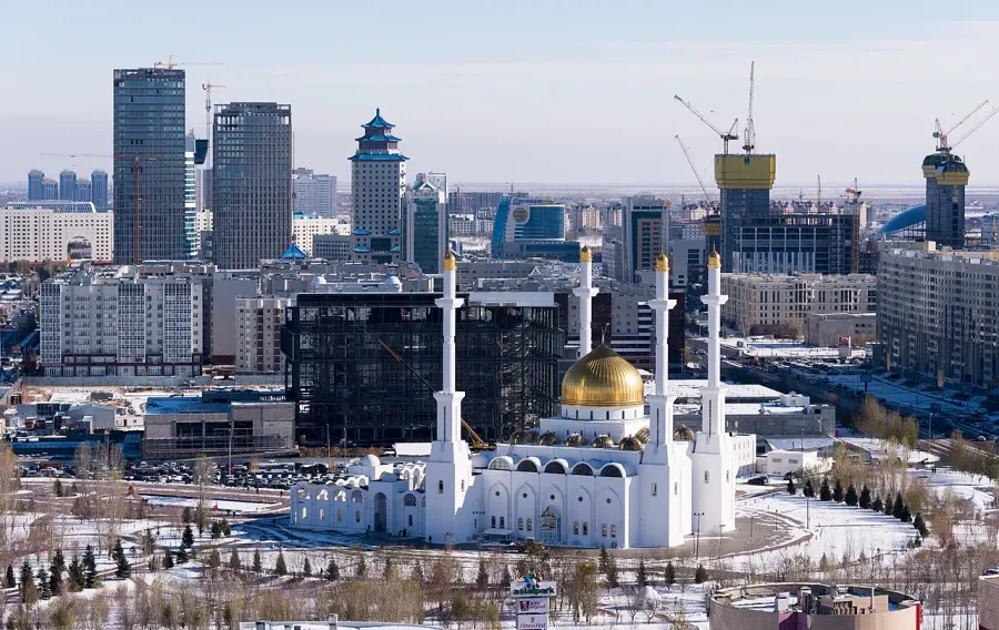 La carte Astana