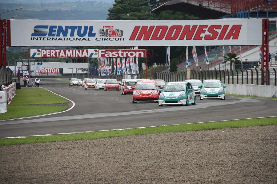 La carte Circuit international de Sentul