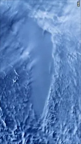 La carte Lac Vostok