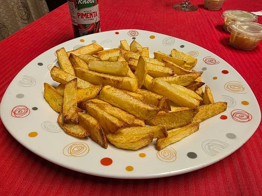 The French fries card